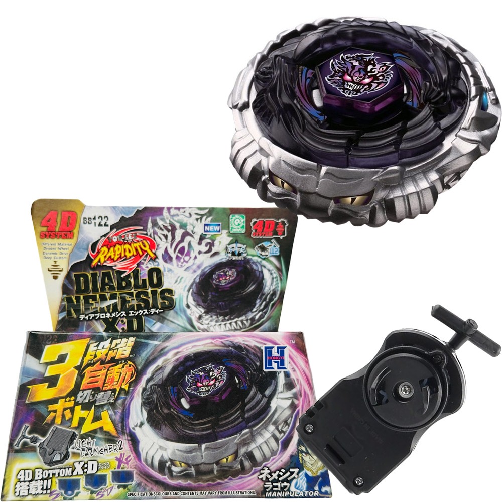 EFOTECH - BB122 BEYBLADE METAL FUSION Diablo Nemesis 158-30S