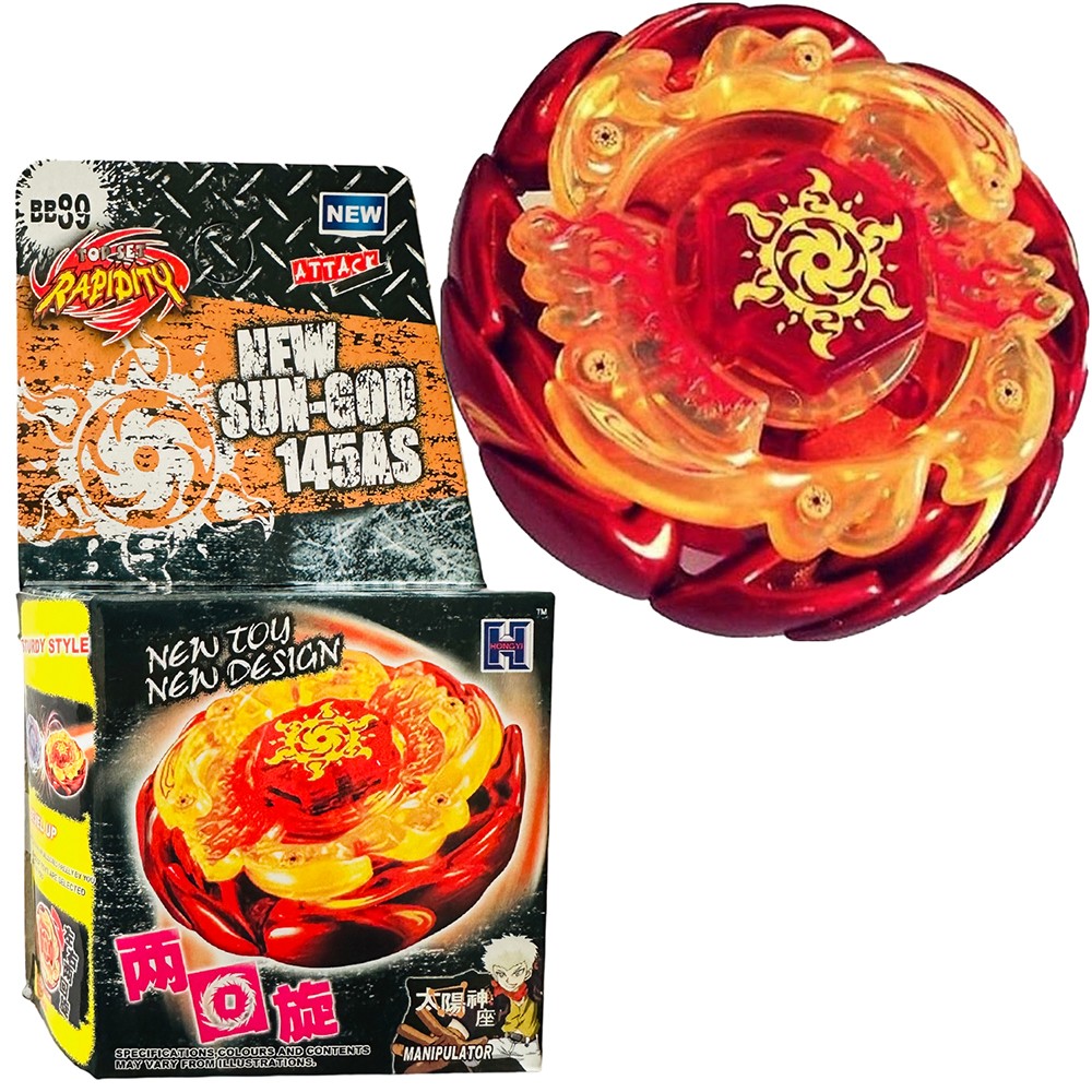 BB89  BEYBLADE METAL FUSION Sun God (FIRLATICISIZ)