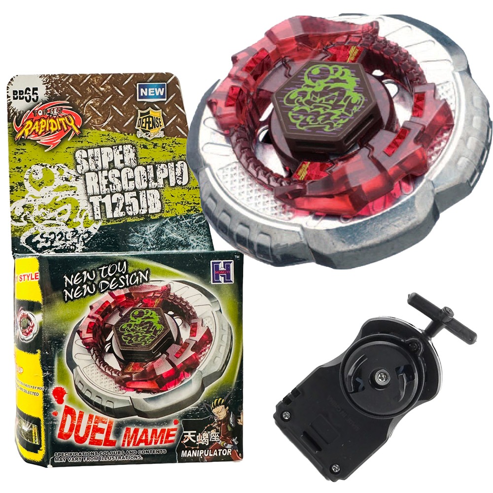 BB65  BEYBLADE METAL FUSION Rock Scorpio / Escolpio 158-30S
