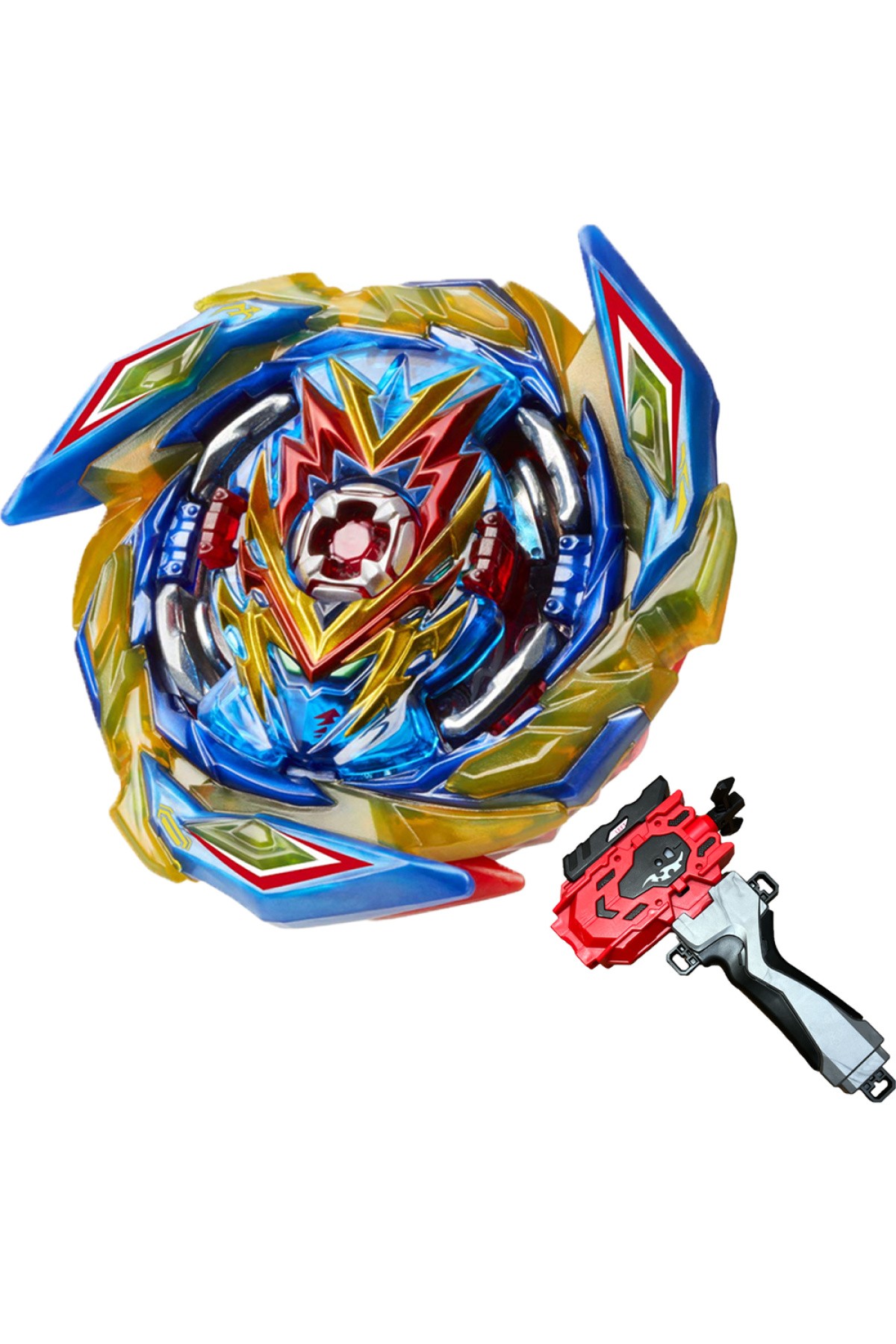 FLAME GT BURST B-163 Superking Booster Brave Valkyrie Evolution BEYBLADE FIRLATICILI B1631582TK