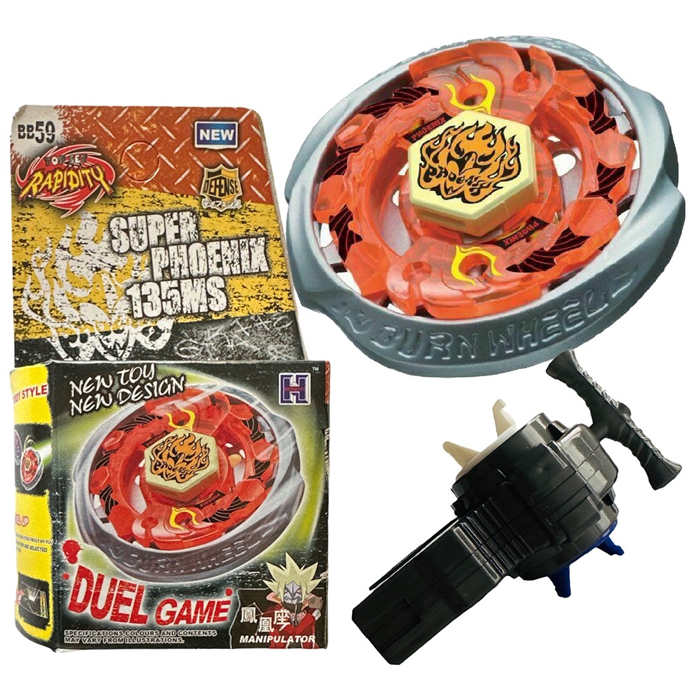 BB59  BEYBLADE METAL FUSION Burn Fireblaze Phoenix 158-29