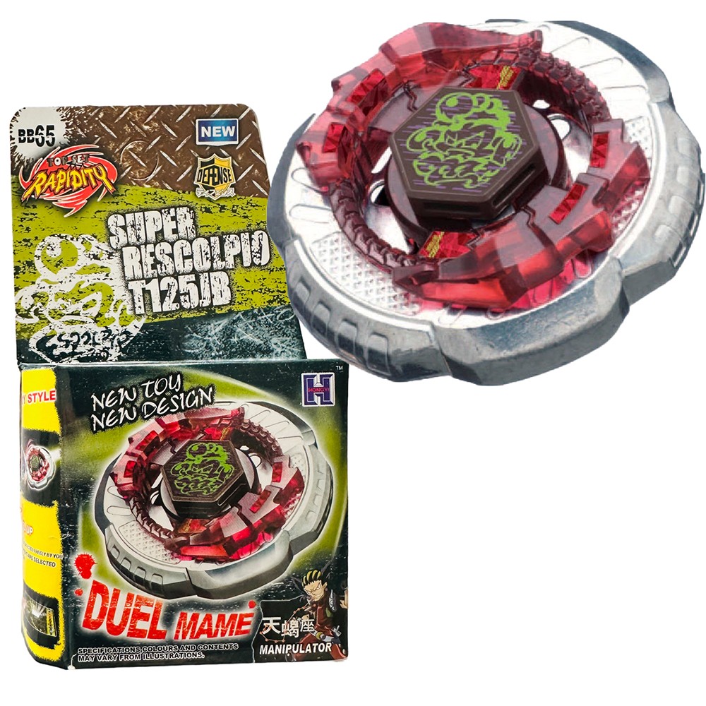 BB65  BEYBLADE METAL FUSION Rock Scorpio / Escolpio (FIRLATICISIZ)