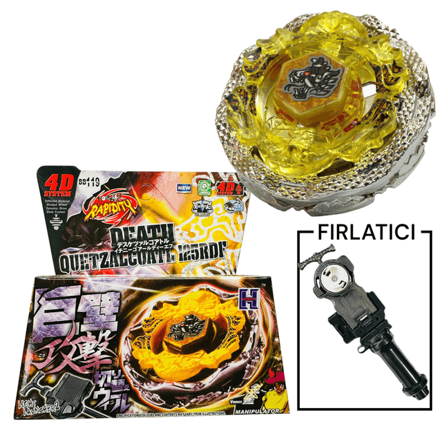 BEYBLADE BB119 Death Quetzalcoatl Metal Fusion 4D System