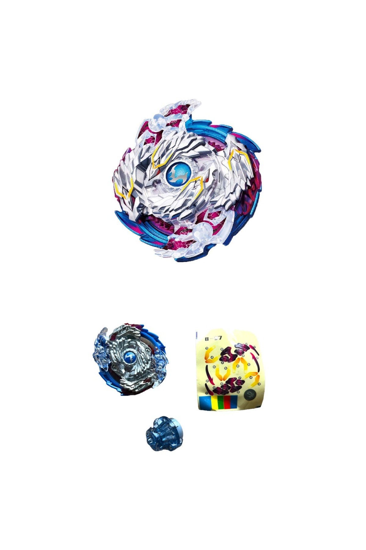 FLAME BURST B-97 Nightmare Longinus Destroy BEYBLADE FIRLATICISIZ B97