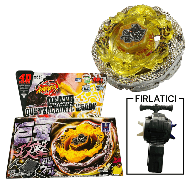 BEYBLADE BB119 Death Quetzalcoatl Metal Fusion 4D System