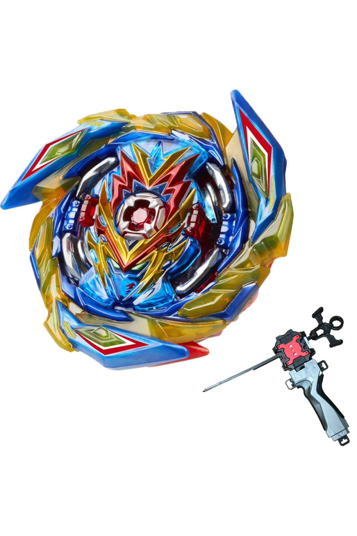 FLAME GT BURST B-163 Superking Booster Brave Valkyrie Evolution BEYBLADE FIRLATICILI B1631586T