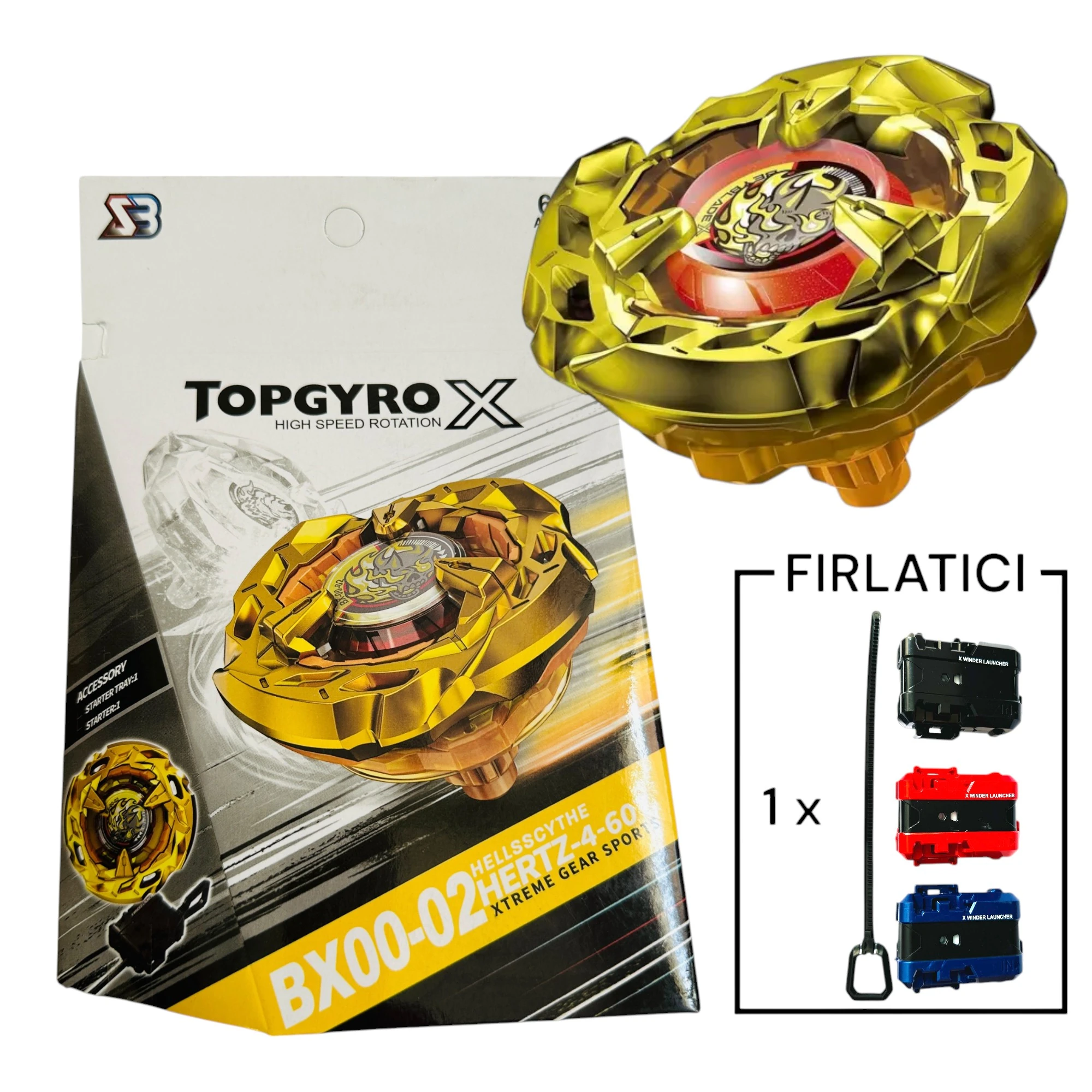 BEYBLADE XSERİSİ BX00-02 RAPIDITY