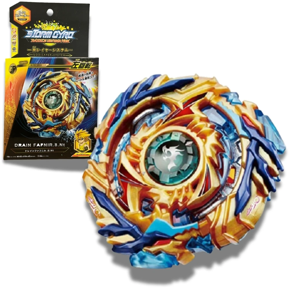 FLAME BURST B-79 Starter Drain Fafnir. 8 BEYBLADE FIRLATICISIZ B79