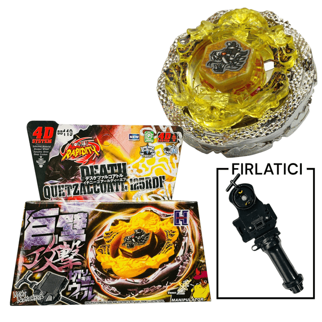 BEYBLADE BB119 Death Quetzalcoatl Metal Fusion 4D System