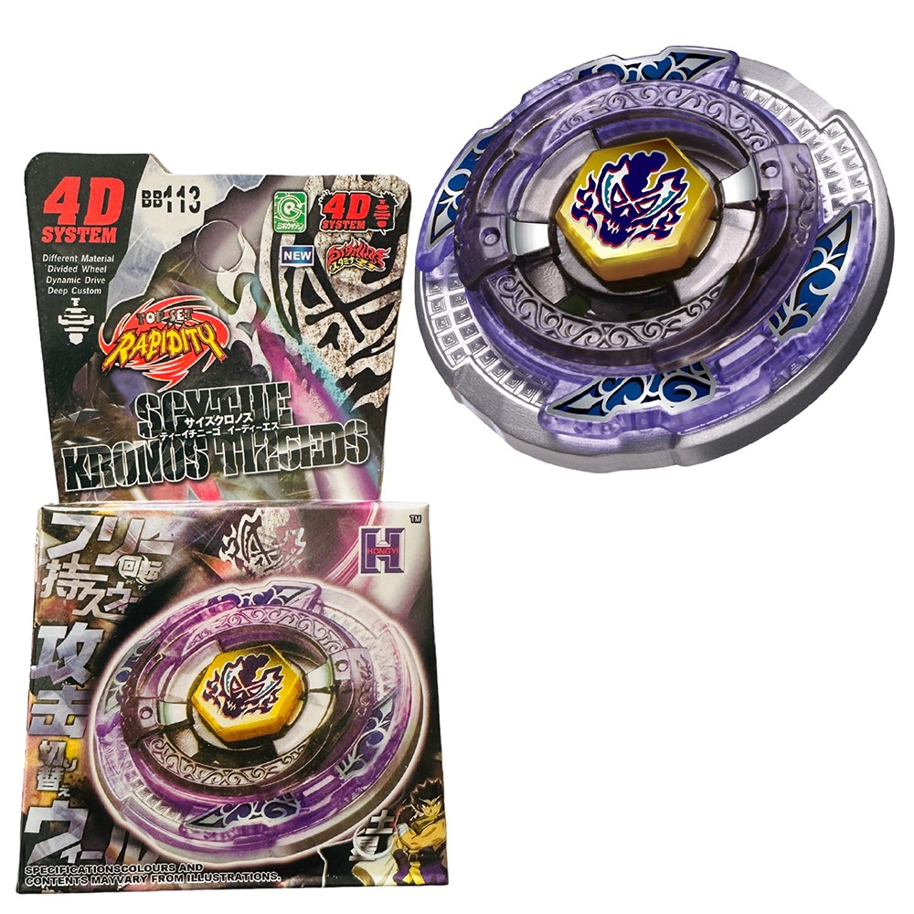 BB113  BEYBLADE METAL FUSION SCYTHE KRONOS (FIRLATICISIZ)