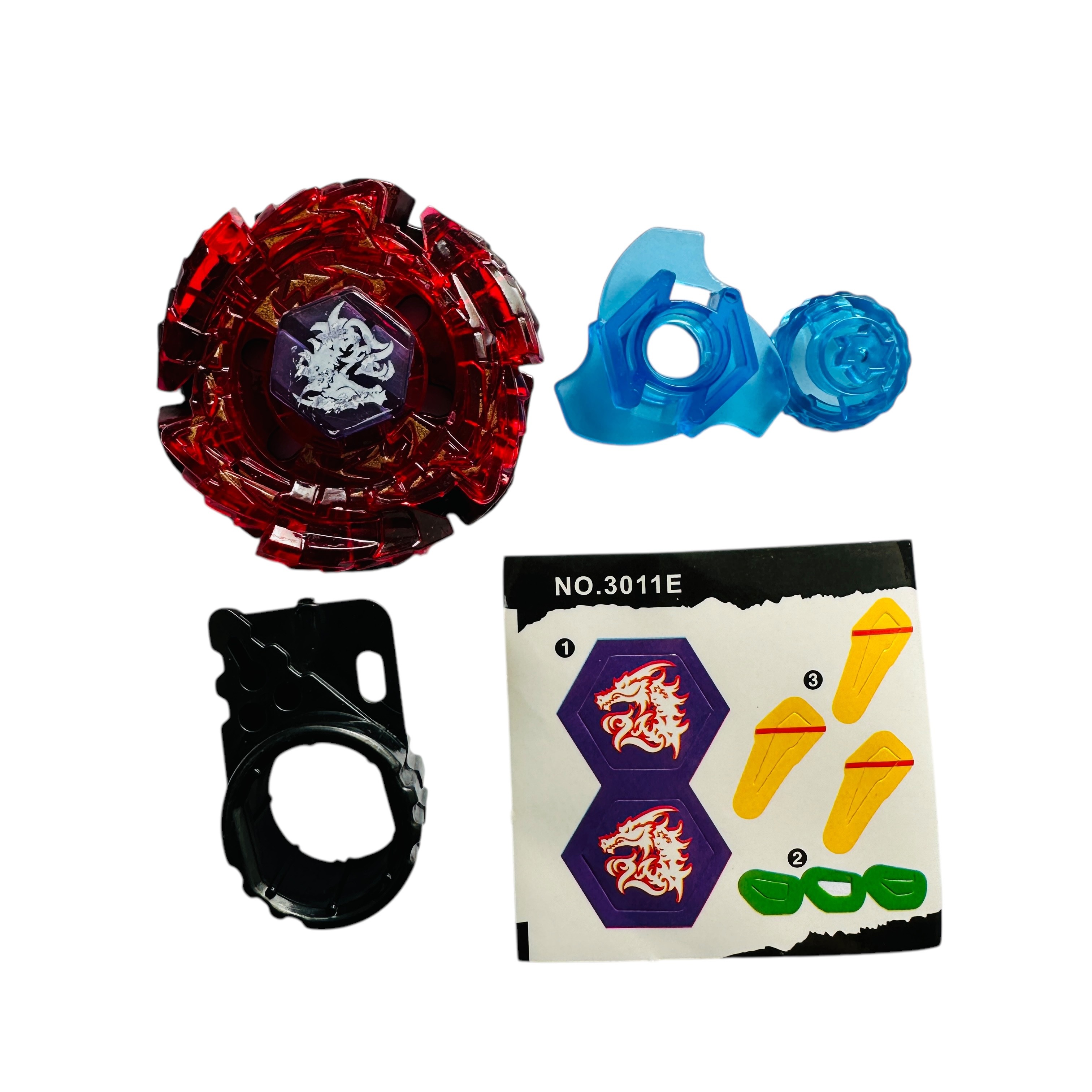 BEYBLADE BB98 Meteo L-Drago Rush Red Dragon Metal Fusion
