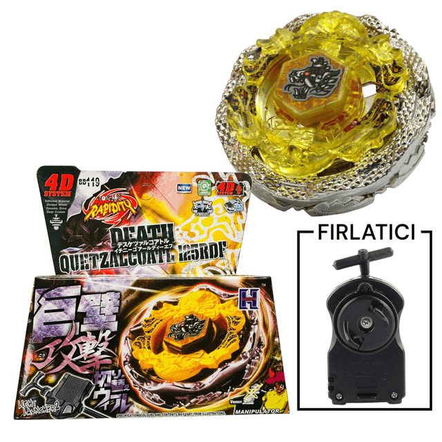 BEYBLADE BB119 Death Quetzalcoatl Metal Fusion 4D System