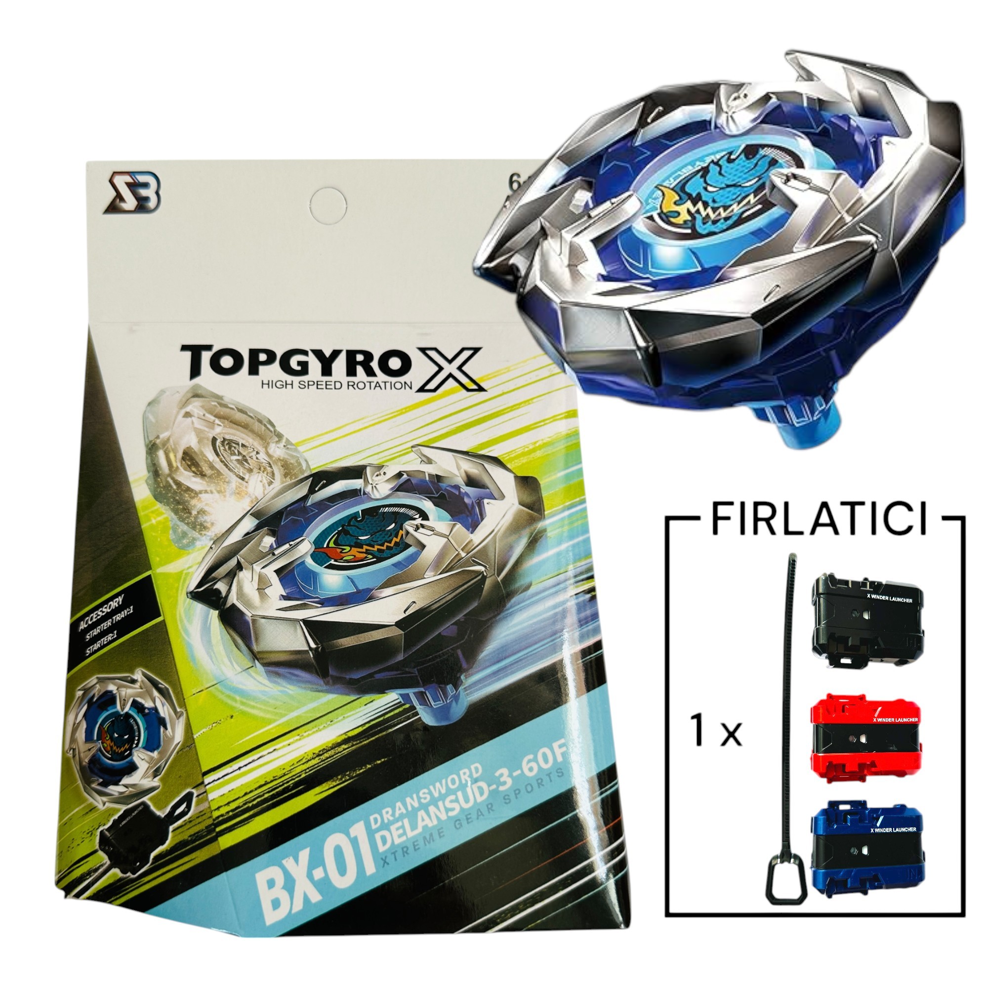 BEYBLADE XSERİSİ BX-01 RAPIDITY