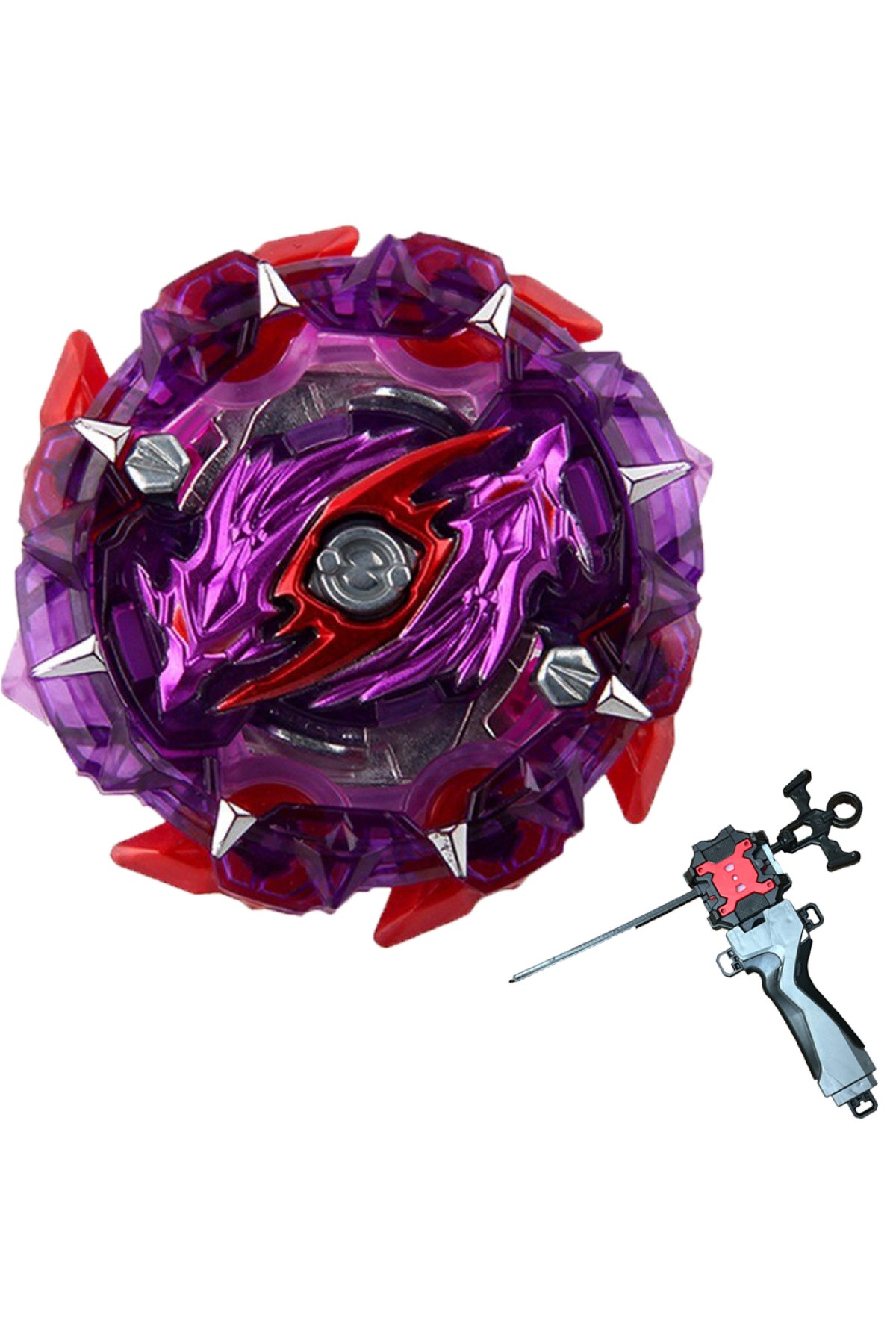 FLAME BURST GT B-151 Tact Longinus Starter BEYBLADE FIRLATICILI B1511586T