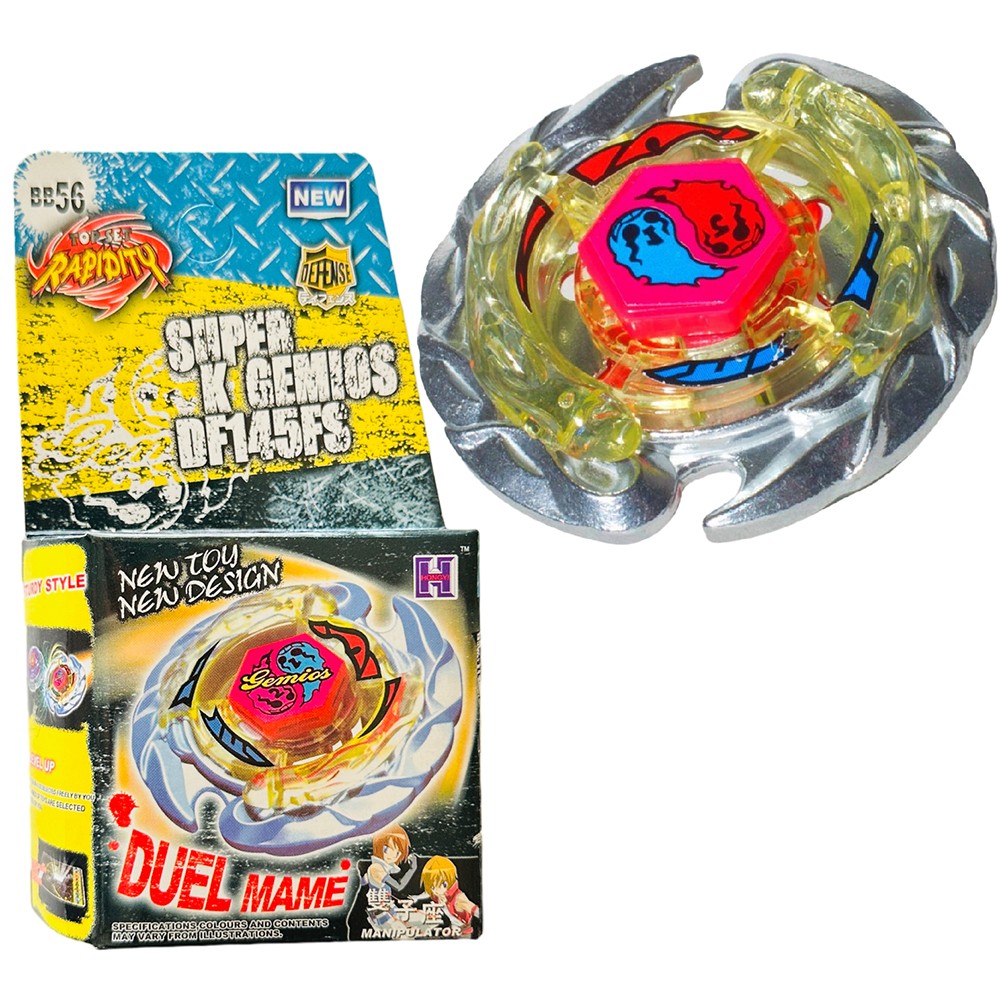 BB56  BEYBLADE METAL FUSION Evil Gemios (FIRLATICISIZ)