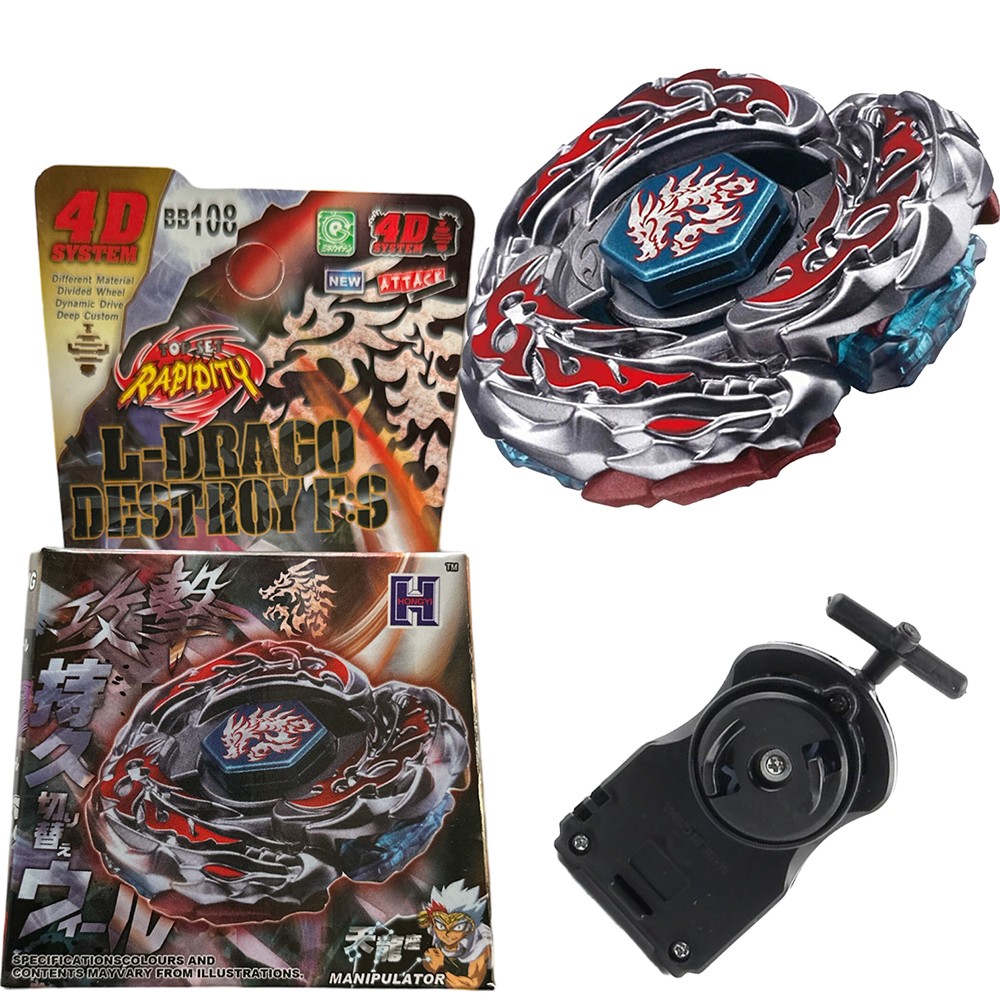 BB108  BEYBLADE METAL FUSION L- DRAGO DESTROY F: S 4D SISTEM 158-30S