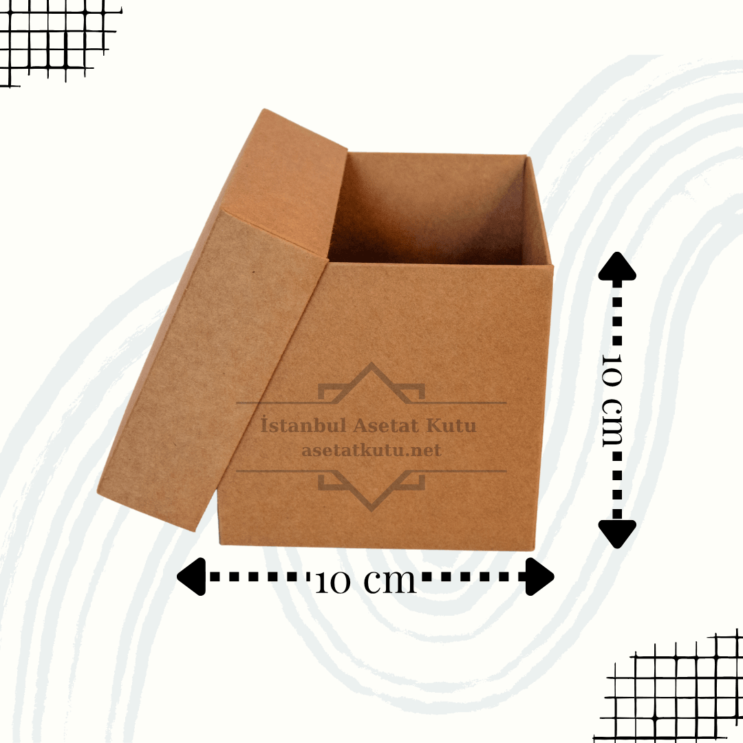 10x10x10 Kraft Full Karton Kutu [10 Adet]