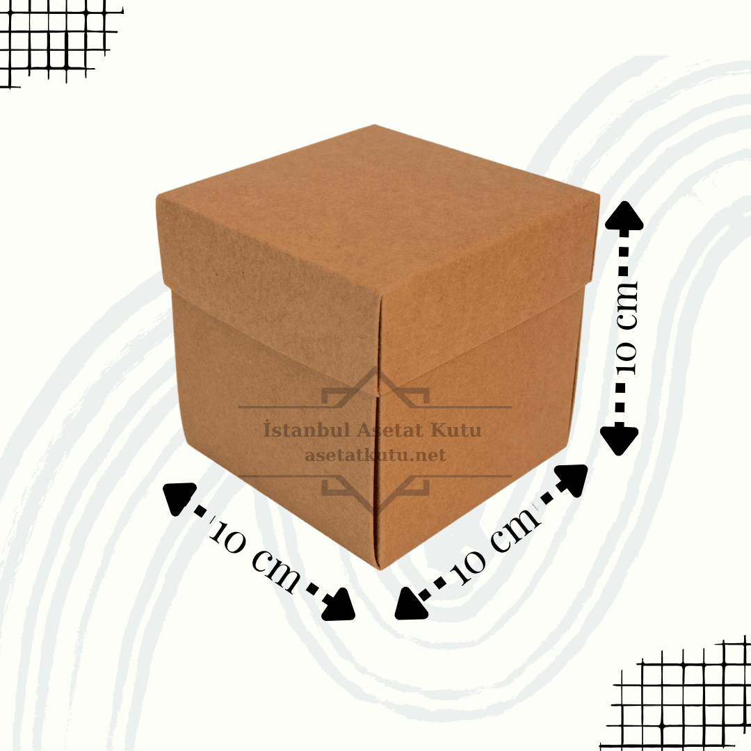 10x10x10 Kraft Full Karton Kutu [10 Adet]
