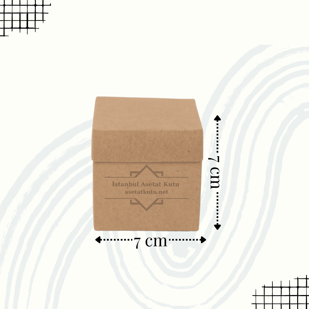 7x7x7 Kraft Full Karton Kutu[10 Adet]