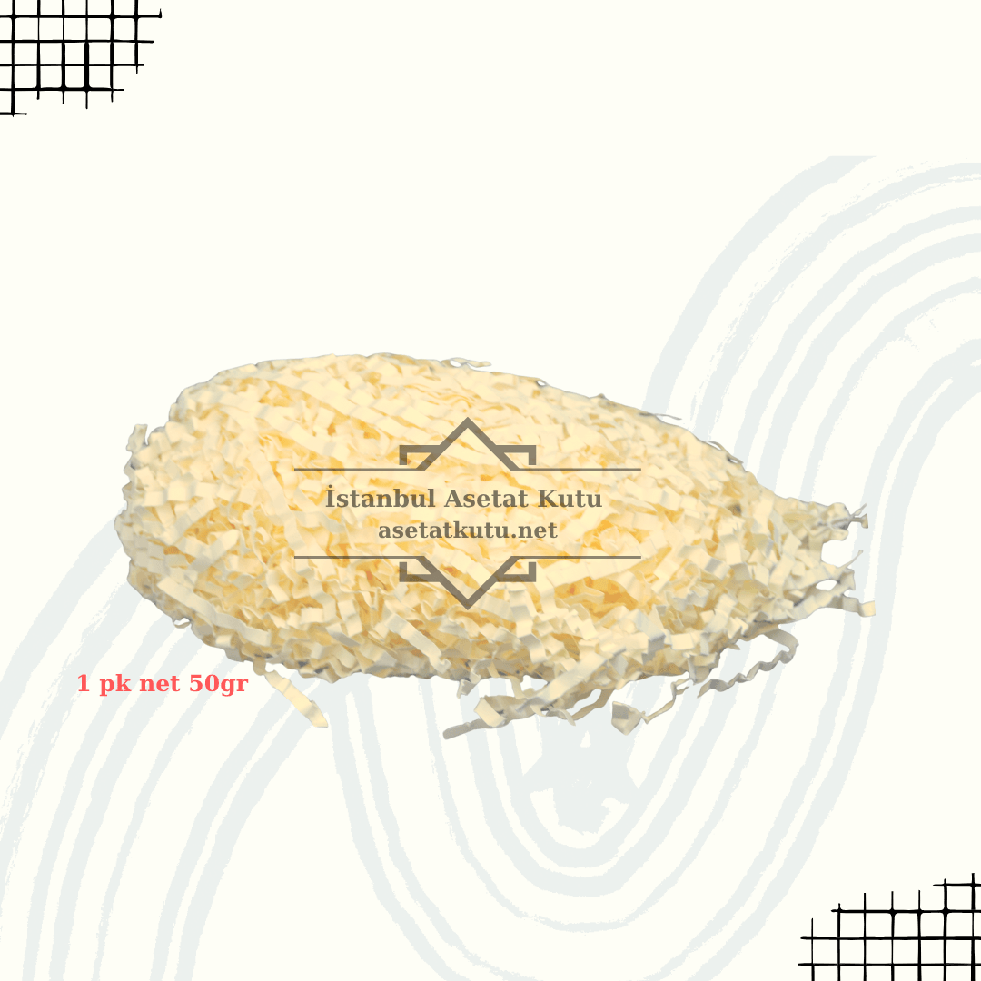 Krem Kırpıntı Kağıt [50 Gram]