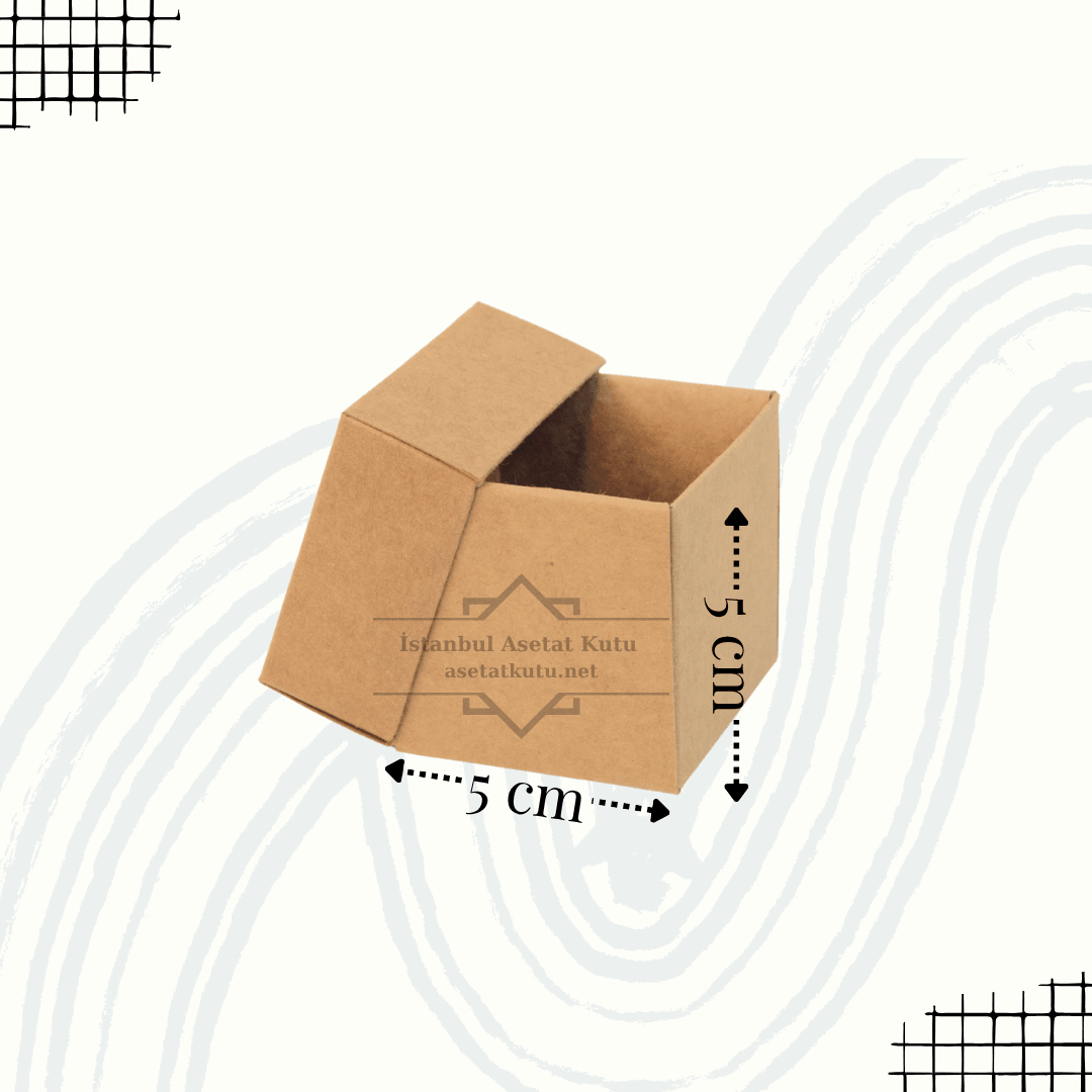 5x5x5 Kraft Full Karton Kutu [10 Adet]