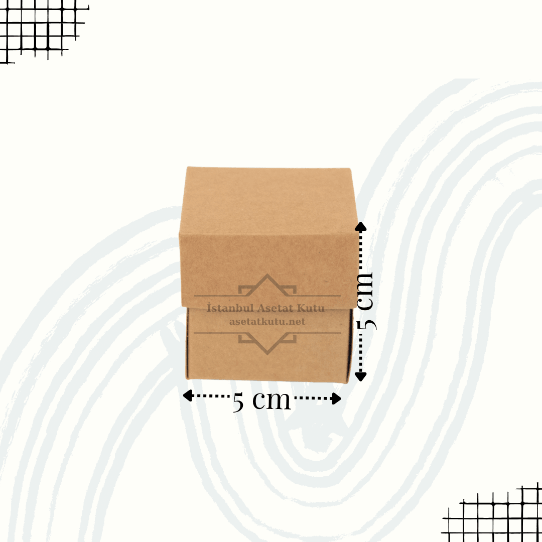 5x5x5 Kraft Full Karton Kutu [10 Adet]