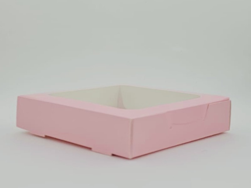 12x12x3cm Pembe Selefon Pencereli