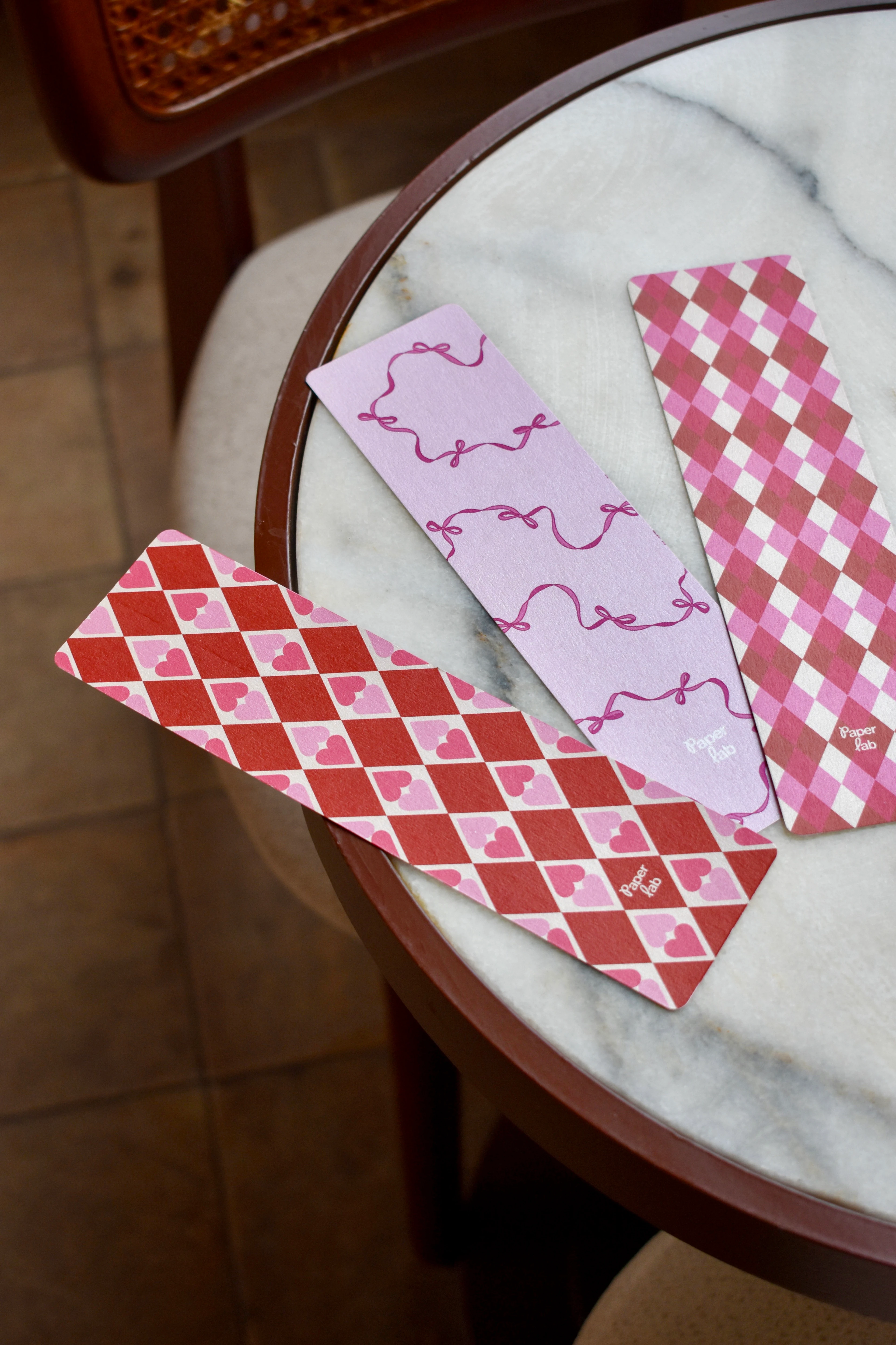 3’lü Ayraç Seti -Pembe Tema