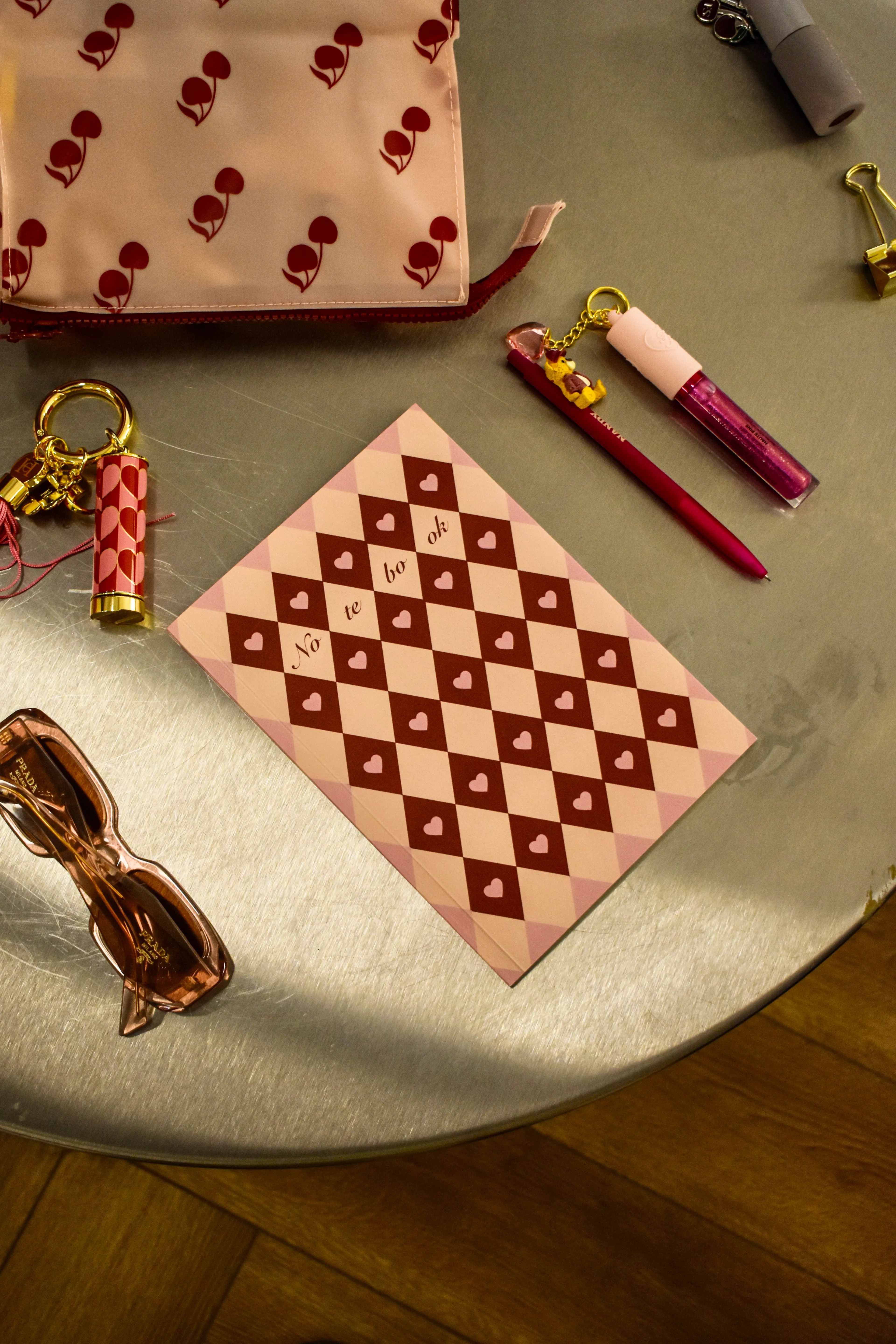 Paper Lab Ekoseli Amerikan Cilt Noktalı Defter (A5)