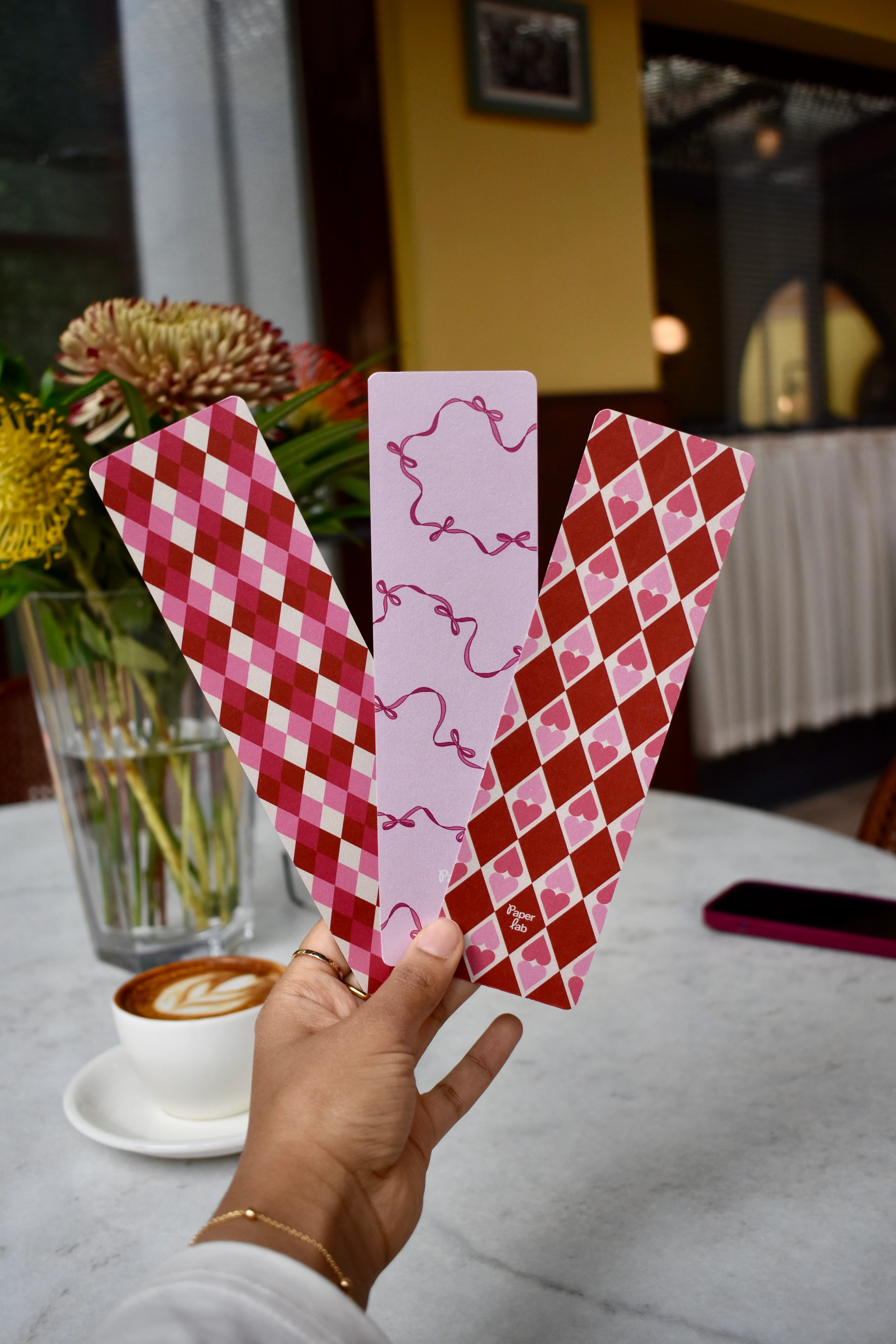 3’lü Ayraç Seti -Pembe Tema