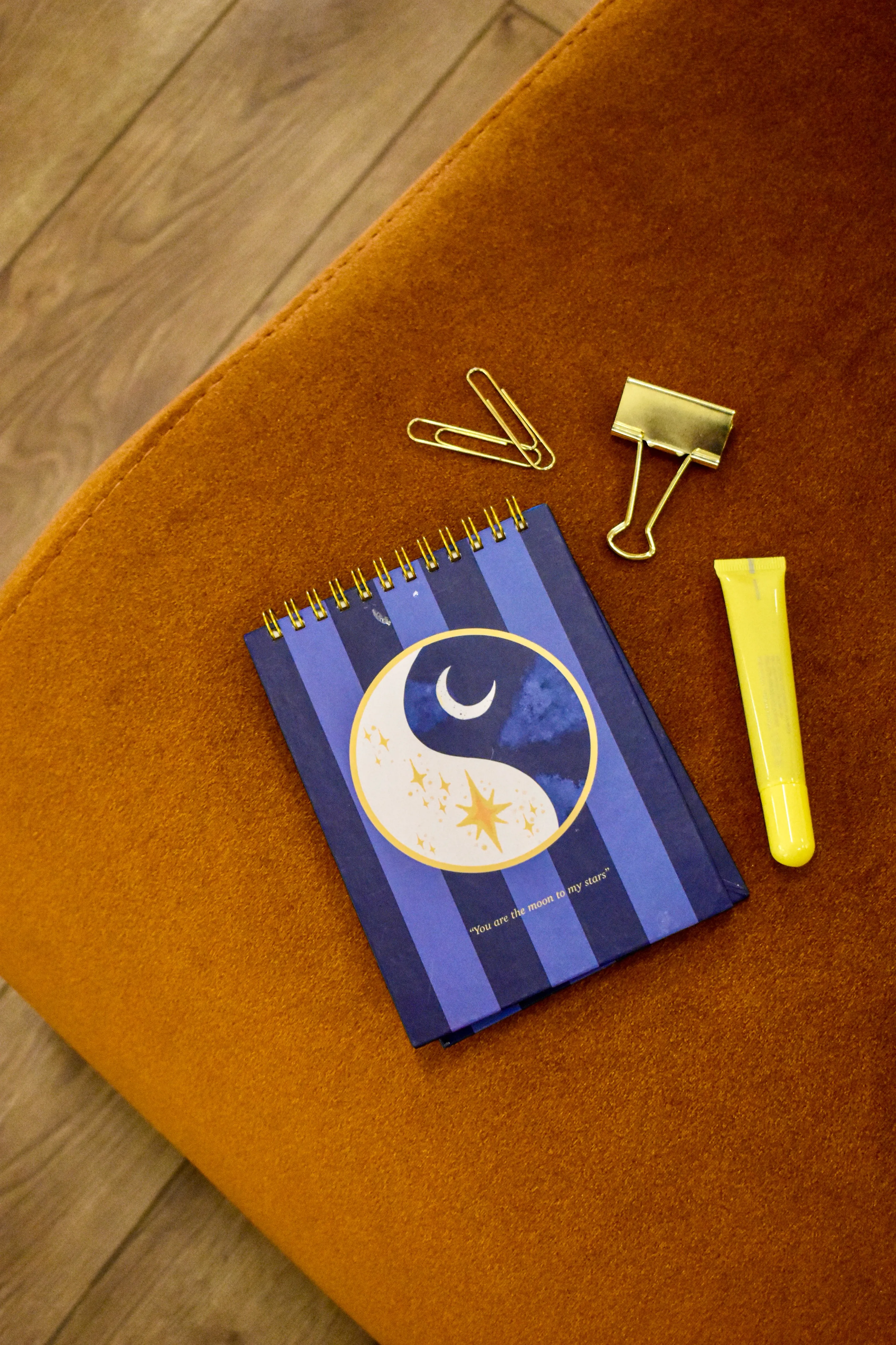 Paper Lab Ay ve Yıldızlı Spiralli Not Defteri (A6)