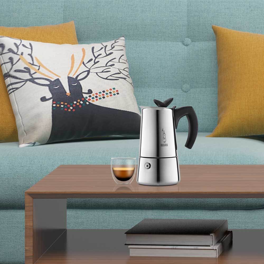 Bialetti Moka Pot Çelik Musa 2 Cup