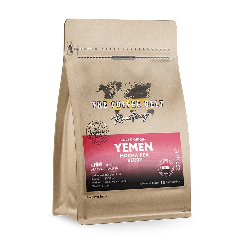 Yemen Mocha Pea Berry İsmaili Yöresel Kahve