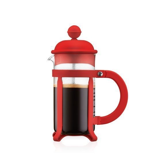 Bodum French Press Java 350 ml Kırmızı 3 Cup