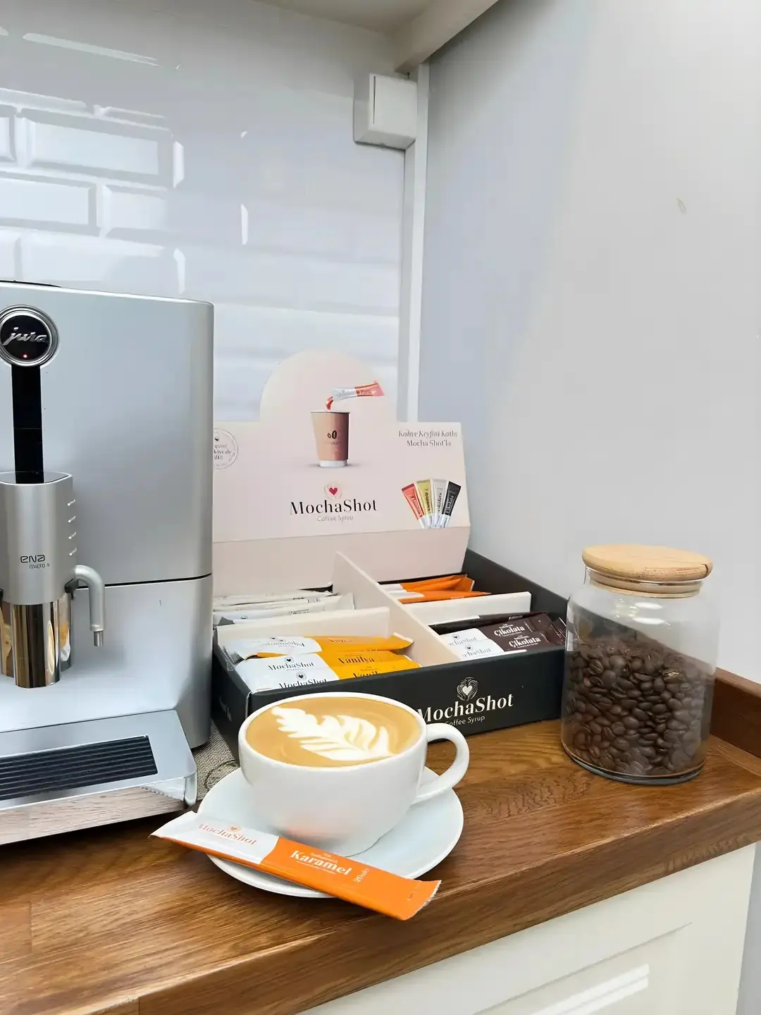 Mocha Shot Barista Kit 25 adet x 4 Çeşit Şurup