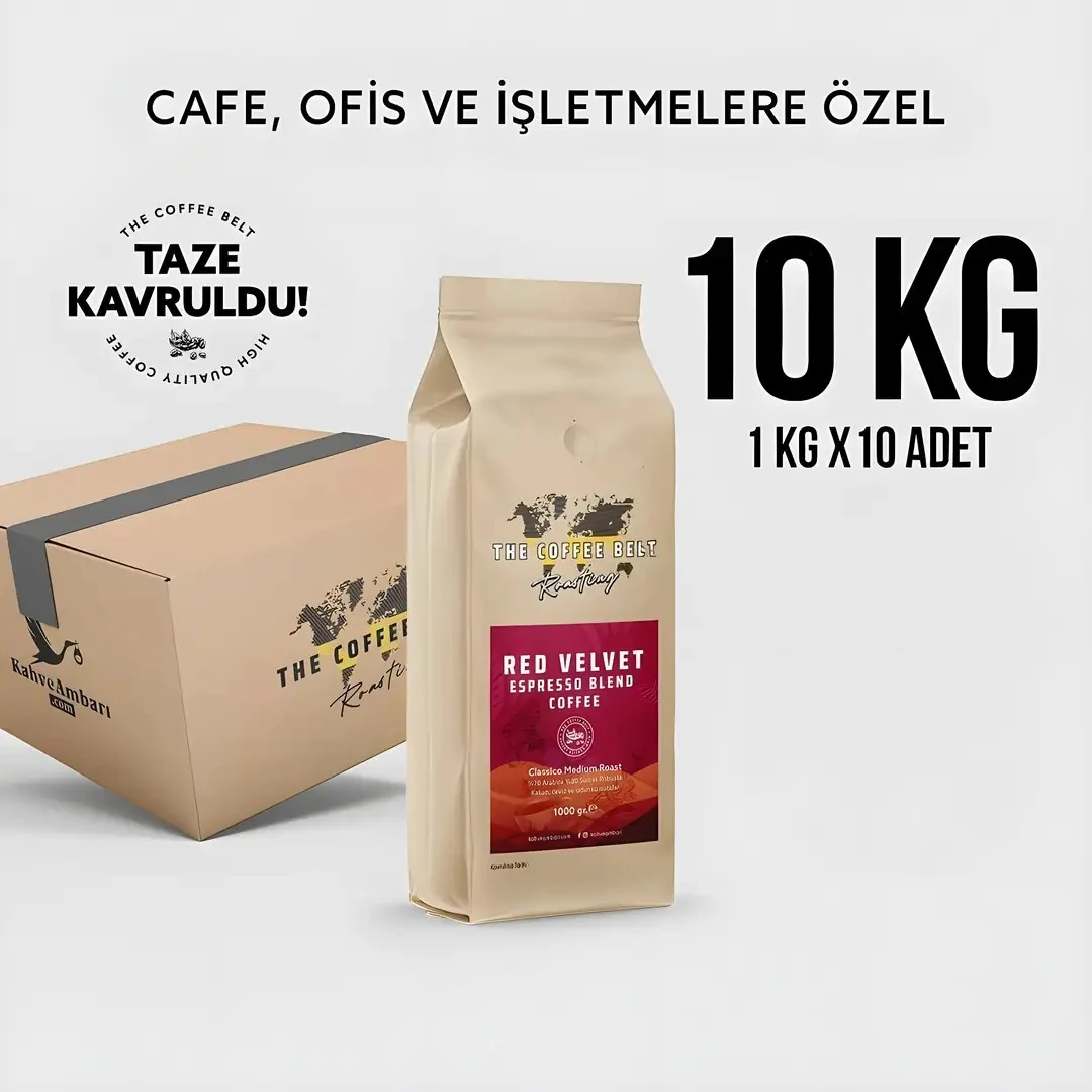 Red Velvet Espresso Blend Toptan Kahve 10kg