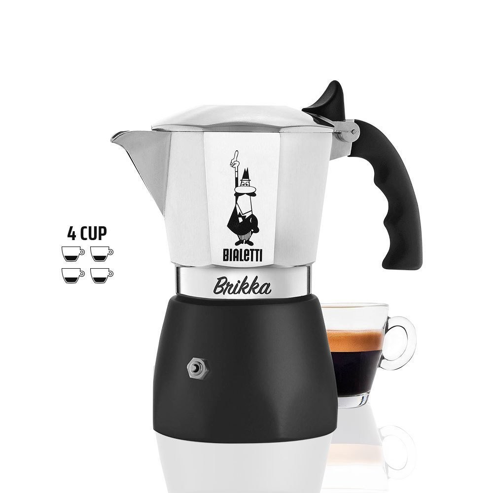 Bialetti Moka Pot Brikka 4 Cup