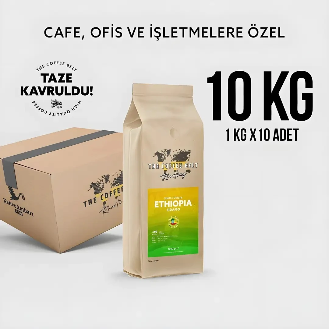 Etiyopya Sidamo Grade 4 Toptan Kahve 10kg