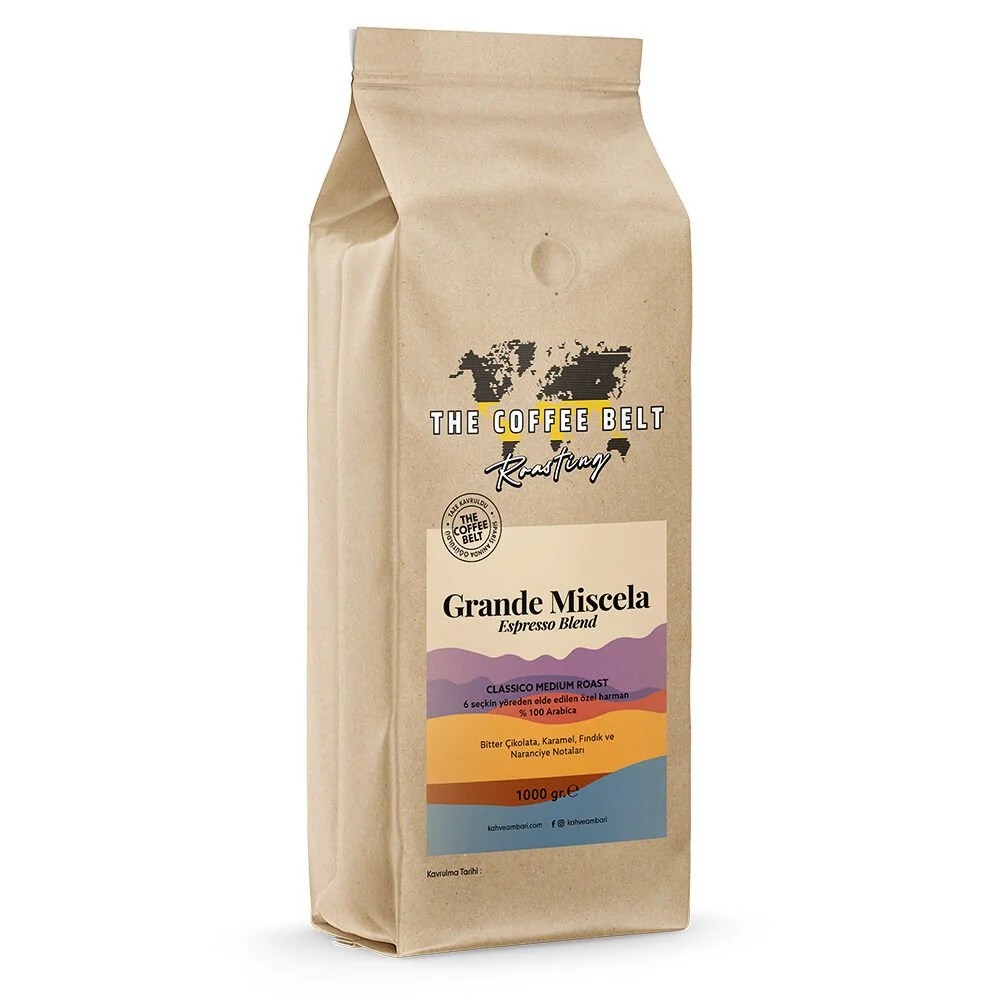 Espresso Blend Grande Miscela % 100 Arabica 1 Kg