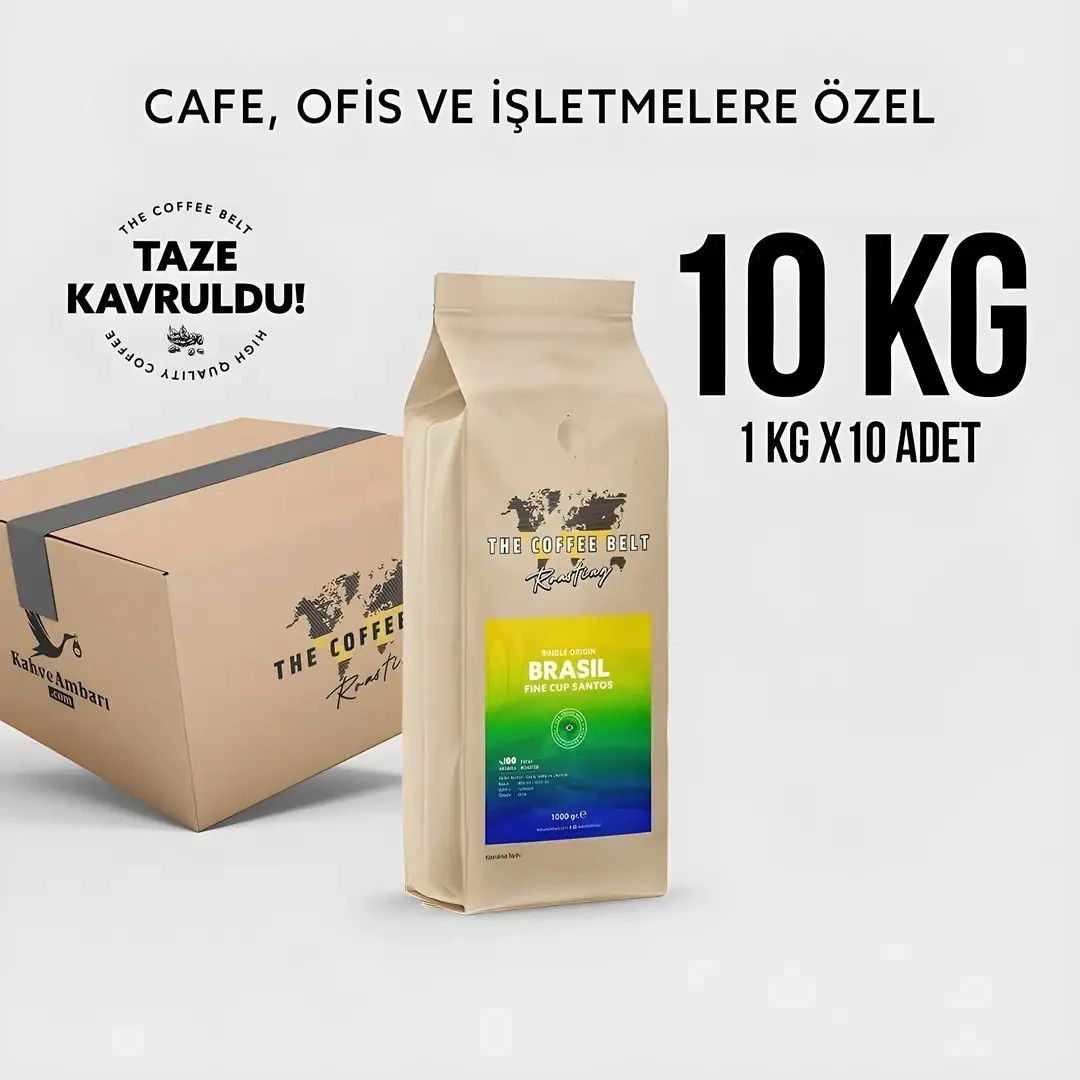 Brezilya Fine Cup Santos 17/18 Scr Toptan Kahve 10kg