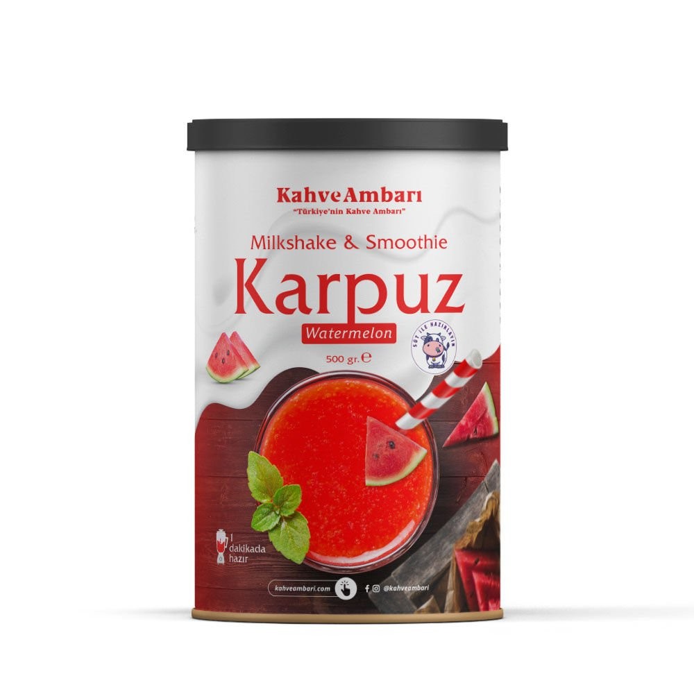 Karpuz Milkshake&Smoothie Tozu 500 Gr