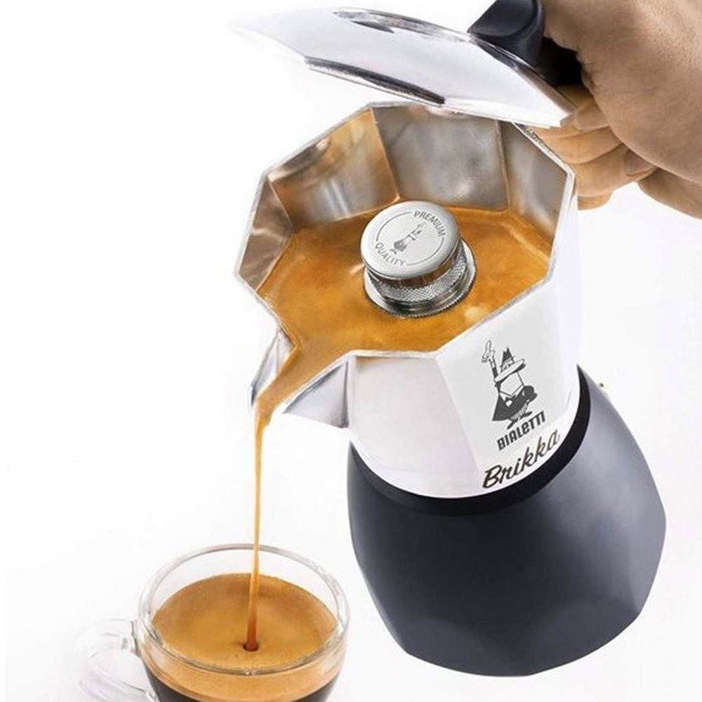 Bialetti Moka Pot Brikka 4 Cup