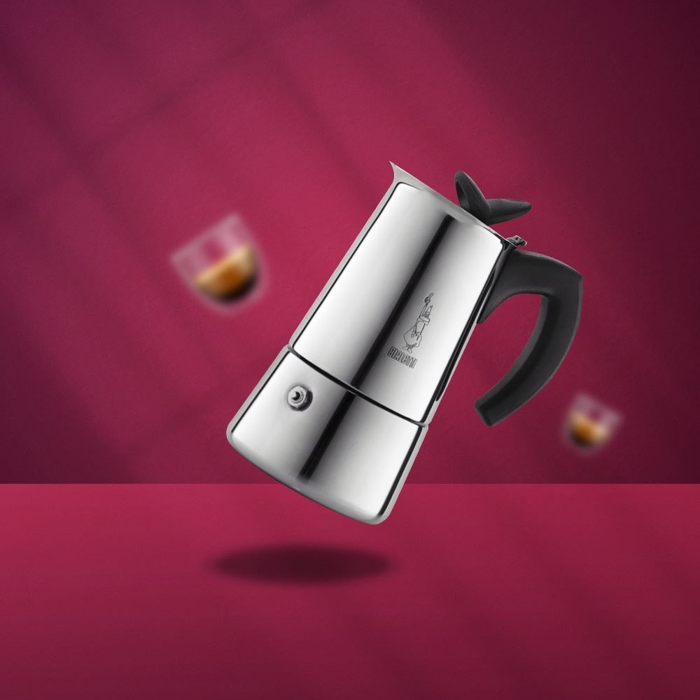 Bialetti Moka Pot Çelik Musa 2 Cup