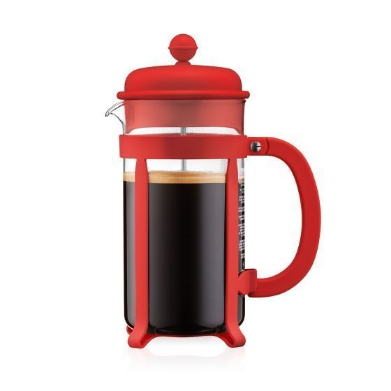 Bodum French Press Java 1 Lt Kırmızı 8 Cup