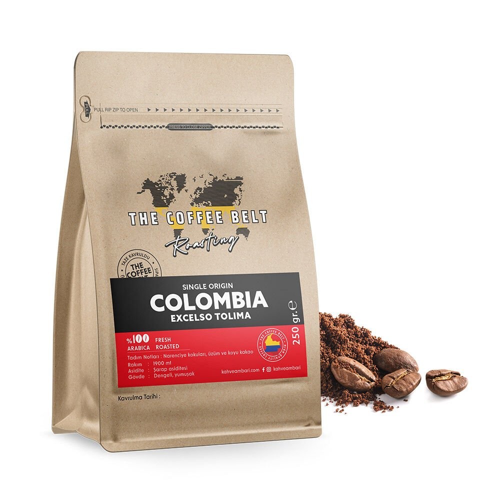 Colombia Excelso Tolima Yöresel Kahve