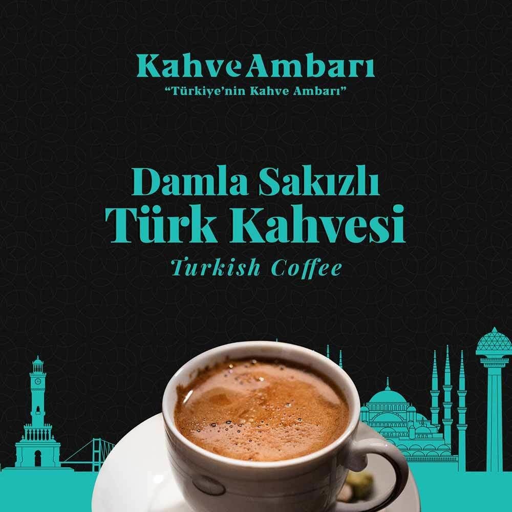 Kahve Ambarı Damla Sakızlı Türk Kahvesi 500 gr