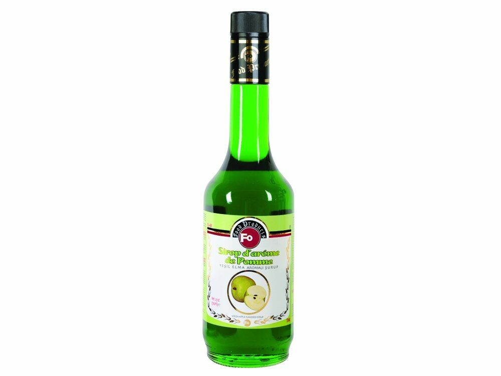 Fo Yeşil Elma Aromalı Kokteyl ve Kahve Şurubu 700 ml