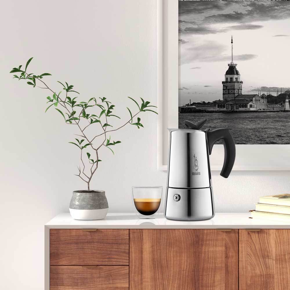 Bialetti Moka Pot Çelik Musa 4 Cup