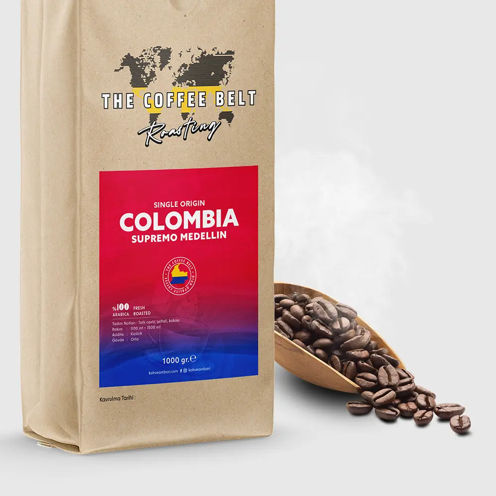 Colombia Medellin Supremo 17/18 Scr Toptan Kahve 20kg