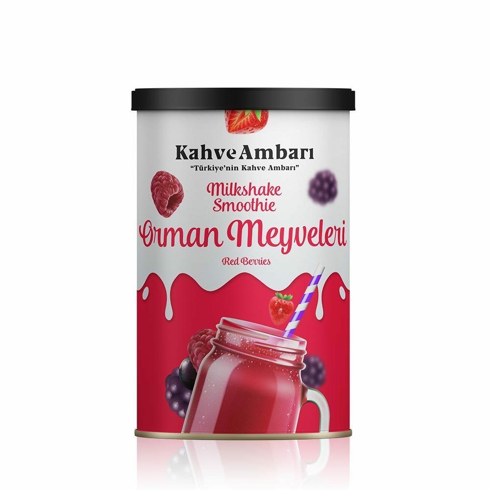 Orman Meyveleri Aromalı Milkshake Smoothie Tozu 500 gr